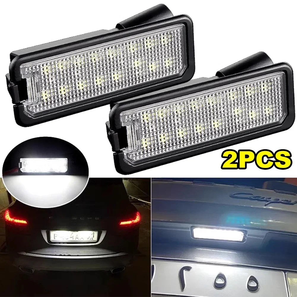 1/2Pc LED License Plate Light For VW Golf 4/5/6/7 Scirocco Eos Beetle Passat Polo Amarok T-Roc Arteon Phaeton Lupo OEM 1K8943021