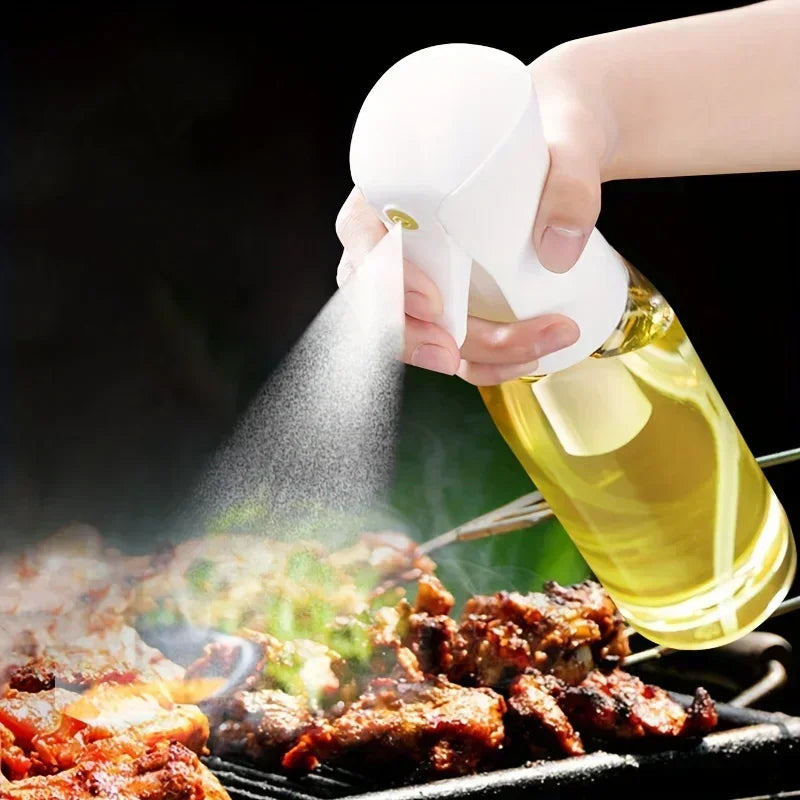 Olive Oil Spray Bottle 200/300/500ml – Kitchen Cooking Dispenser for Oil, Vinegar & Soy Sauce