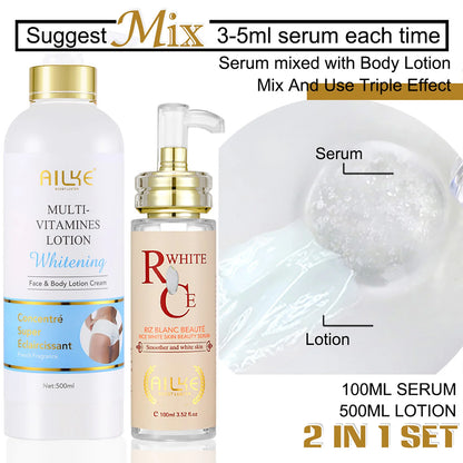 AILKE Brightening Cream – Dark Spot & Even Tone Moisturizer for Face & Body with Collagen