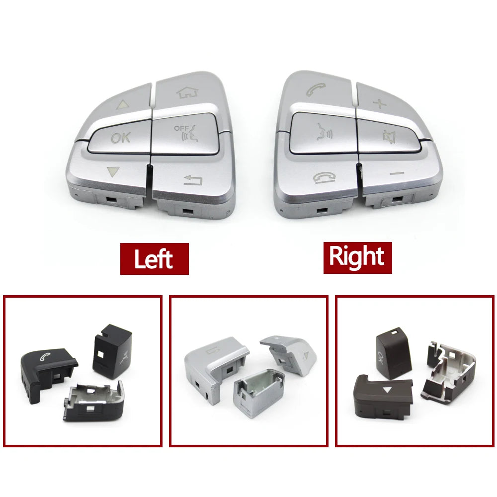 W205 W253 Car Steering Wheel Switch Control Buttons Multi-function Switch Button For BENZ C GLC Class C180 C200 C300 0999050200