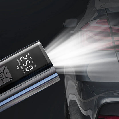Cordless Tire Pump Powerful Motor  Pressure Gauge Portable Tire Inflator with LED Display Screen for Car Motorcycle Ball