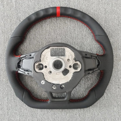 Customized Steering Wheel Genuine Carbon Fiber Modification For Volkswagen Tiguan Golf 7 7.5 GTI GTE 2013-2019 Car Accessories