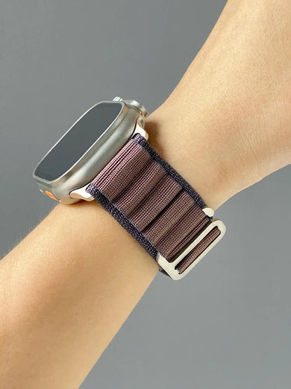 Alpine Loop Strap for Apple Watch – Rugged Adjustable Band (40–49mm, Ultra/Series Compatible)