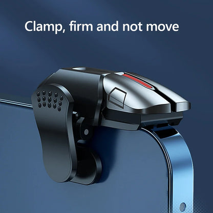 X8 Mobile Game Trigger For PUBG Phone Gaming Controller 6 Finger Trigger Sensitive Shooting Gamepad L1 R1 Aim Keys Gaming Handle
