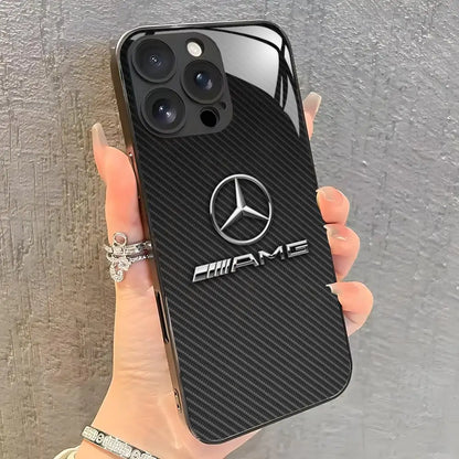 Sport-B-Ben-zS-Merce-des-A-AMGes Phone Case For iPhone17 16 15 14 13 12 11 X XR XS 8 Plus Mini Pro Max Glass Case