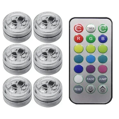 Wireless LED Car Interior Light – Adhesive Ambient Roof Lamp with Remote Control