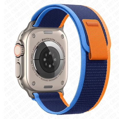 Trail Loop Strap for Apple Watch – Adjustable Sport Band (40–49mm, Ultra/Series Compatible)