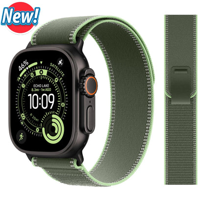 Trail Loop Strap for Apple Watch – Adjustable Sport Band (40–49mm, Ultra/Series Compatible)