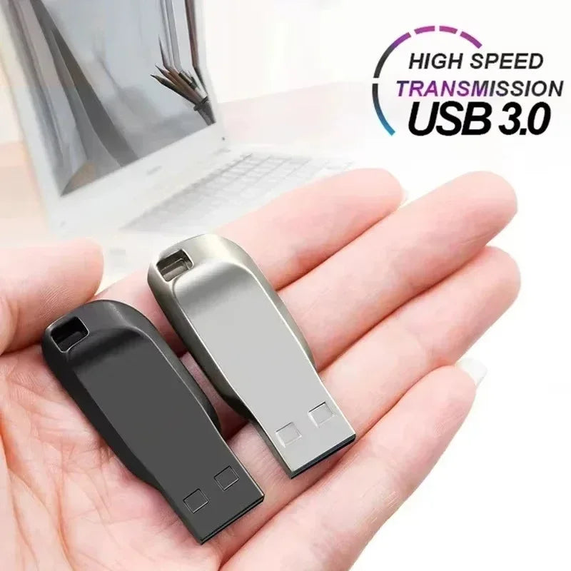 USB 3.0 Mini Flash Drive – High Speed Metal Waterproof Memory Stick 8GB