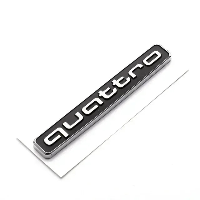 Sport Quattro Style Car Logo Badge for Vehicles
