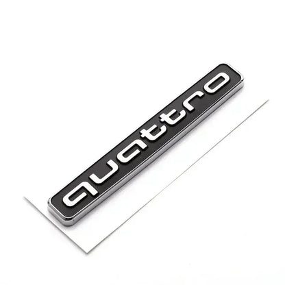 Sport Quattro Style Car Logo Badge for Vehicles