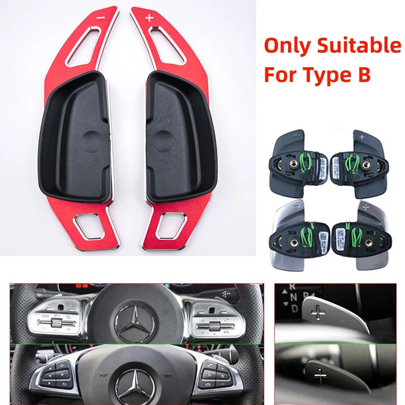 Steering Wheel Paddle Shifter Extension for Mercedes-Benz A & C Class