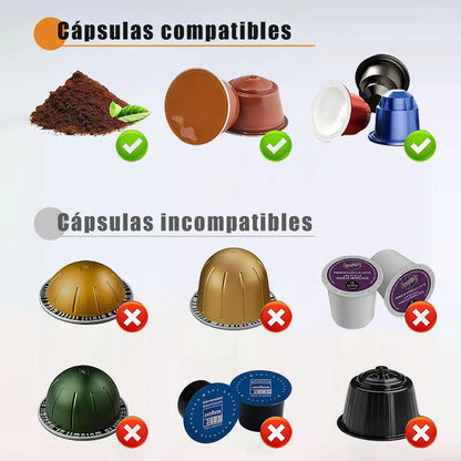 3-in-1 Wireless Electric Portable Capsule Coffee Machine for Car&Home Camping Coffee Maker Capsule Powder Travel Espresso Maker