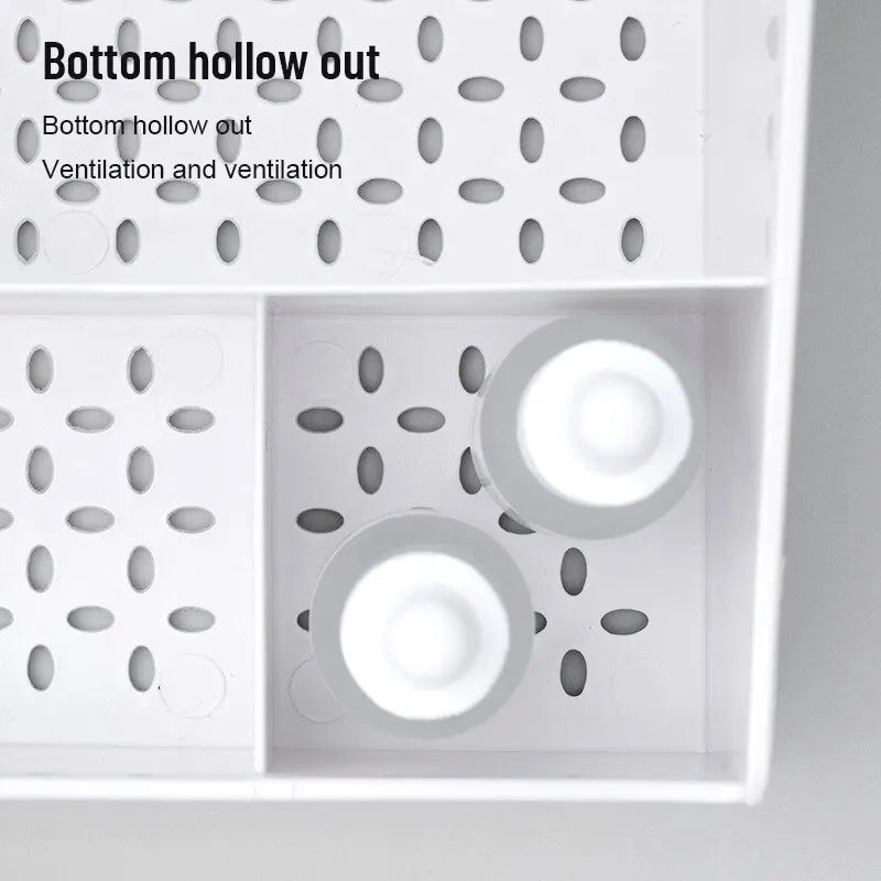 White Drawer Makeup Storage Box – Desktop Cosmetics Organizer