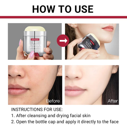 Matte Sunscreen Cream – Oil Control Moisturizing UV Protection Face Sunblock