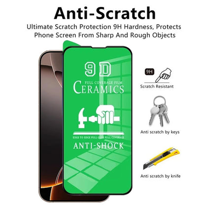 4PCS Ceramic Screen Protector for iPhone – Clear Protective Film