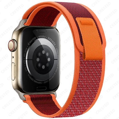 Trail Loop Strap for Apple Watch – Adjustable Sport Band (40–49mm, Ultra/Series Compatible)