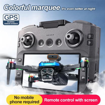 A14 Pro Max Drone 8K HD – Dual Camera GPS 5G WiFi Brushless RC Drone with Obstacle