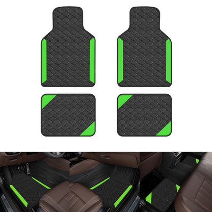 4pcs Luxury Car Floor Mats (Non-Slip & Durable)