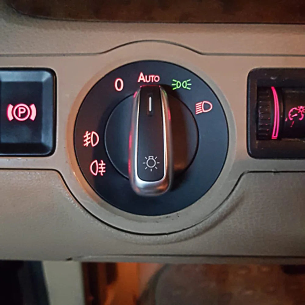 Headlight Switch Control Knob for VW Golf MK5/MK6, Jetta, Passat, CC, Touran & Tiguan