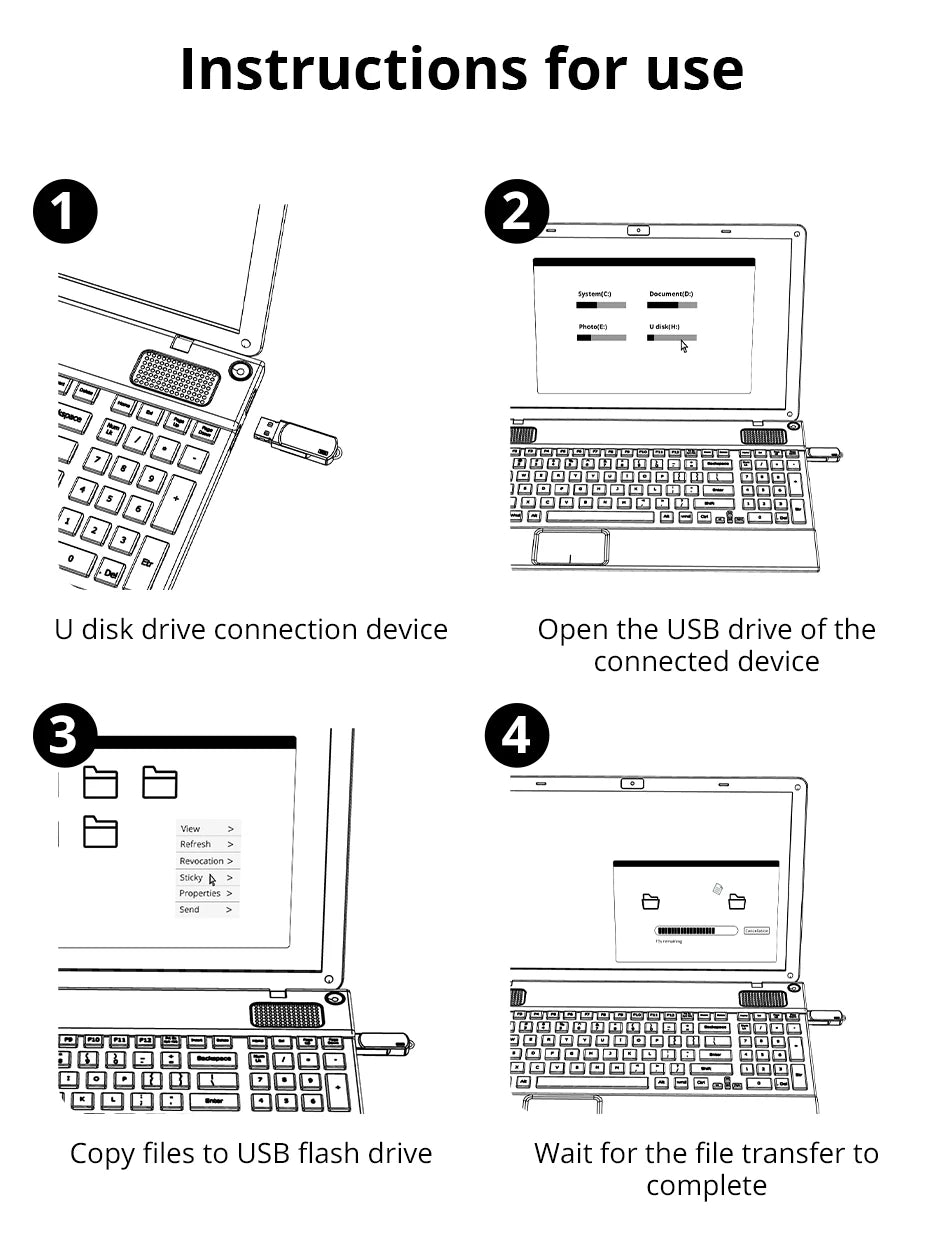 Bliksem 2-in-1 USB Flash Drive – Type-C & USB Storage (32GB/64GB/128GB)
