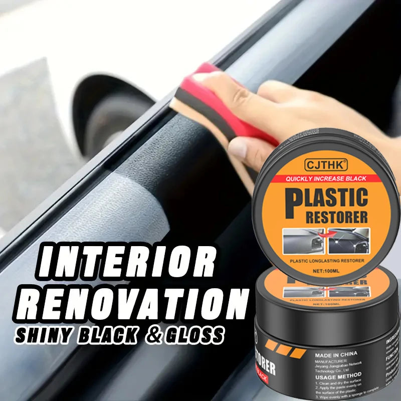 Car Plastic Restorer – Back to Black Gloss Interior & Exterior Renewal Coating
