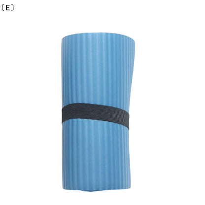 〔E〕Multi-functional Yoga Knee Pad Gym Equipment Foam Portable Flat Belly Wheel Pad Anti-sweat Folding Yoga Mat Workout Sports