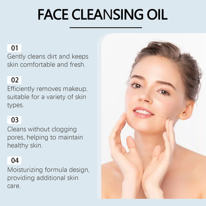 Gentle Makeup Remover Oil – Purifying, Soothing & Moisturizing for Face, Eyes & Lips