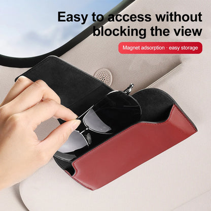 General Motors Sunglasses Case Car Sun Visor Glasses Frame Sunglasses Storage Clip Car Multifunctional Storage Accessories