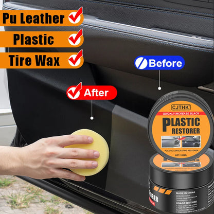 Car Plastic Restorer – Back to Black Gloss Interior & Exterior Renewal Coating