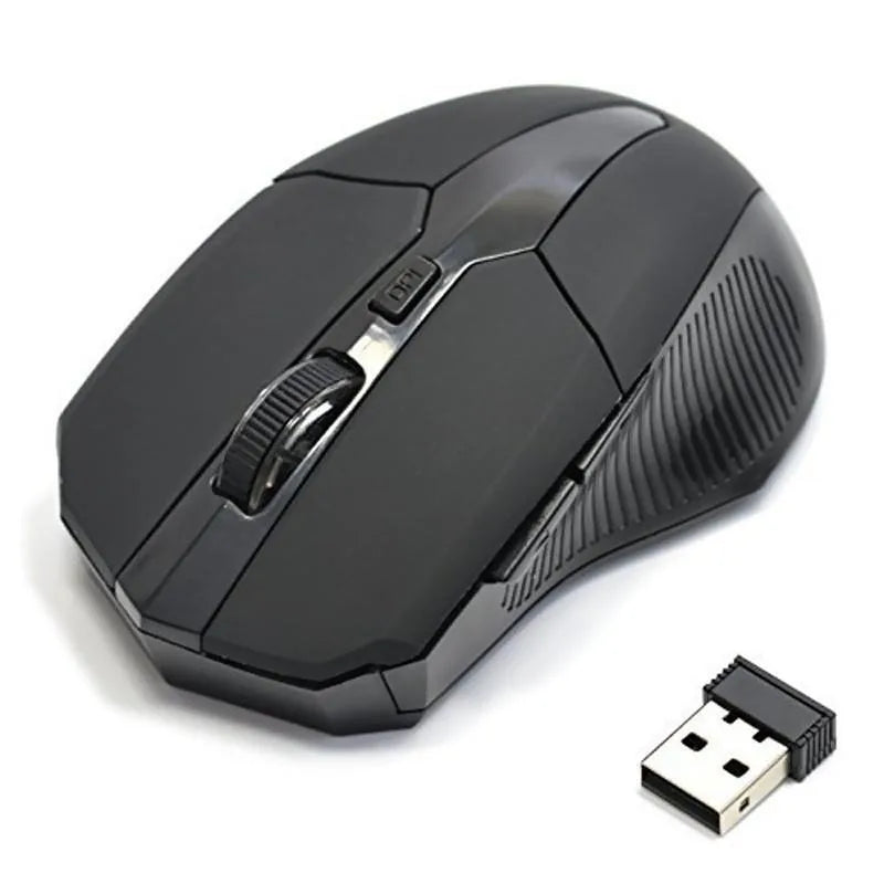 2.4Ghz 1200DPI Wireless Mouse Adjustable Optical Gaming Mouse Wireless Home Office Game Mice for PC Computer Laptop