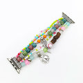 Handmade Beaded Bracelet Strap for Apple Watch Series 11, 10 & Ultra – Women’s Retro Band, 40–49mm