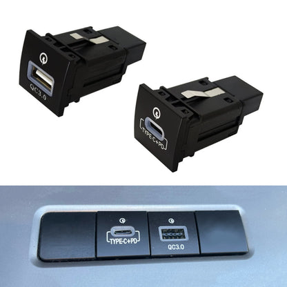 USB Car Charger Socket QC3.0 & Type-C PD for VW Golf 6, Jetta 5, Scirocco (2006–2012) – 12V/24V