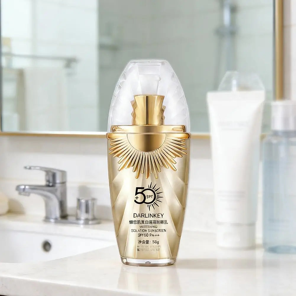 SPF50+ Whitening Sunscreen Lotion – Oil Control & Moisturizing Face Protection