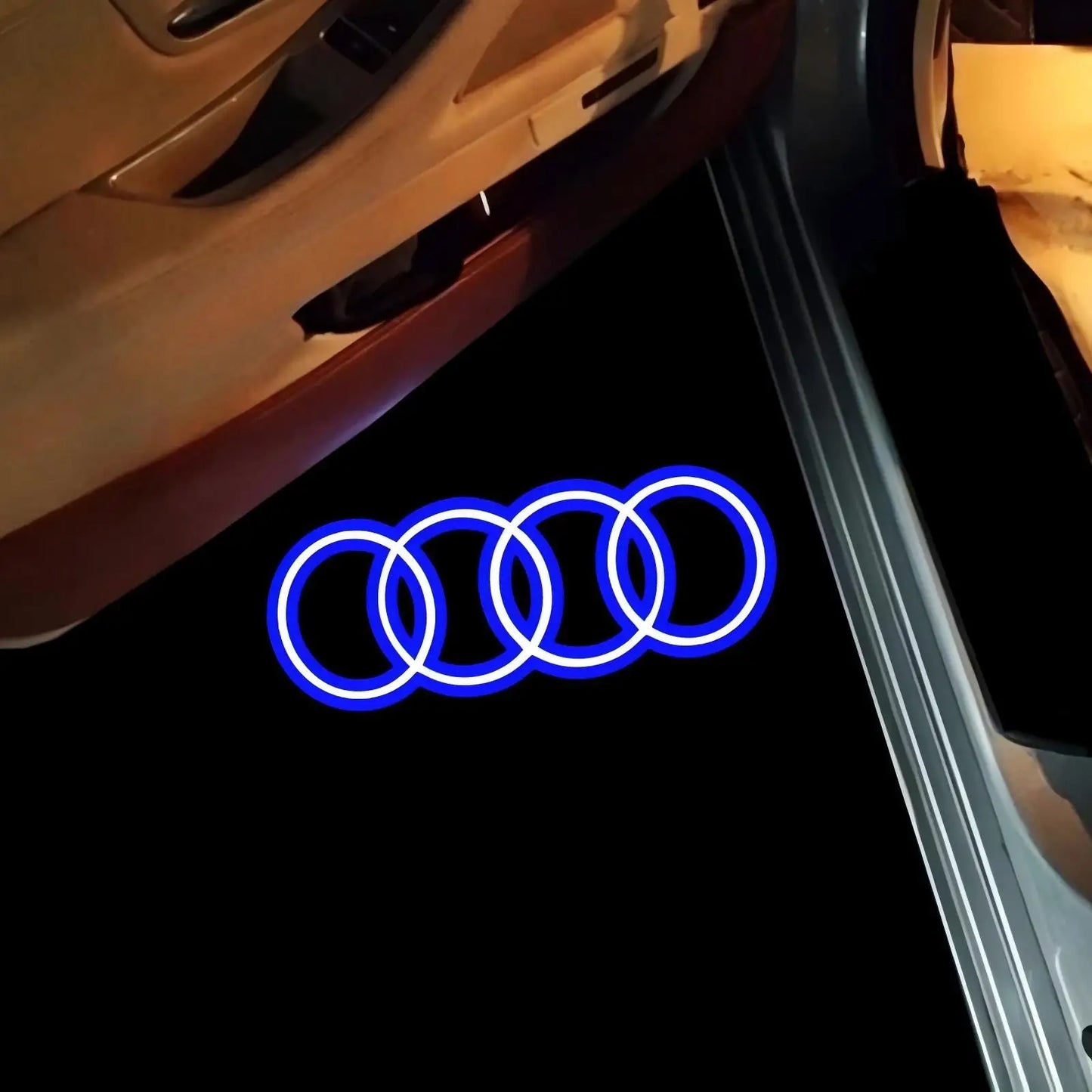 Premium LED Car Door Projector Lights – Welcome Logo Kit