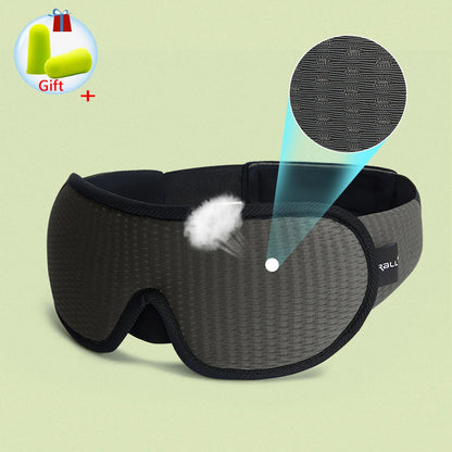 3D Sleep Mask – 100% Blackout Eye Mask for Travel & Relaxation