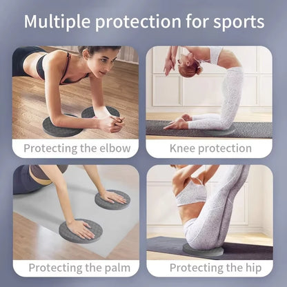 2PCS Yoga Knee Pads – Thick Foam Support Cushions for Workout & Pilates