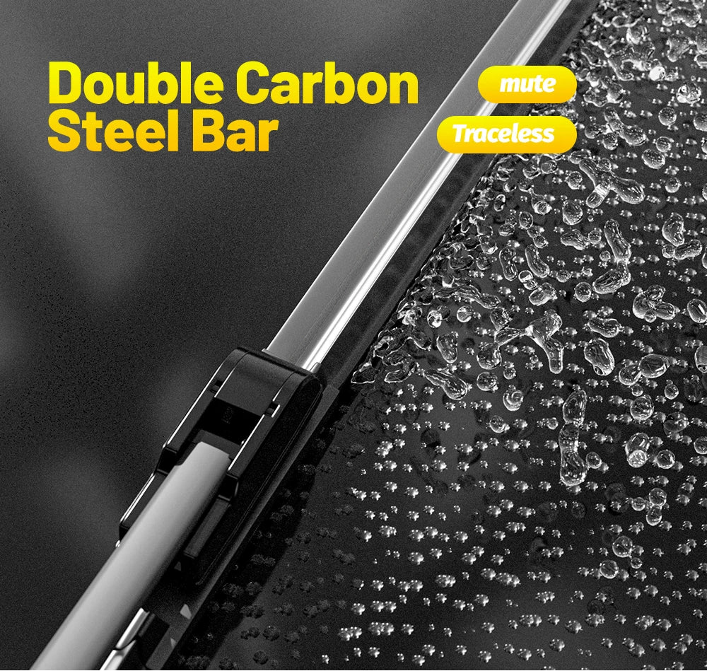 Universal Car Windshield Wiper Blades – Smooth & Silent