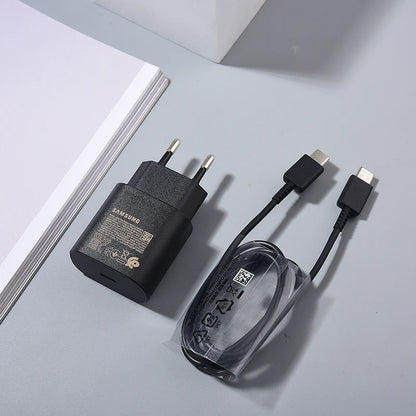 Samsung EP-TA800 Charger Super Fast Wall Charging Adapter 100CM PD Type C Cable for Galaxy Note 10 20 Pro S22 S21 Ultra S10+ A55