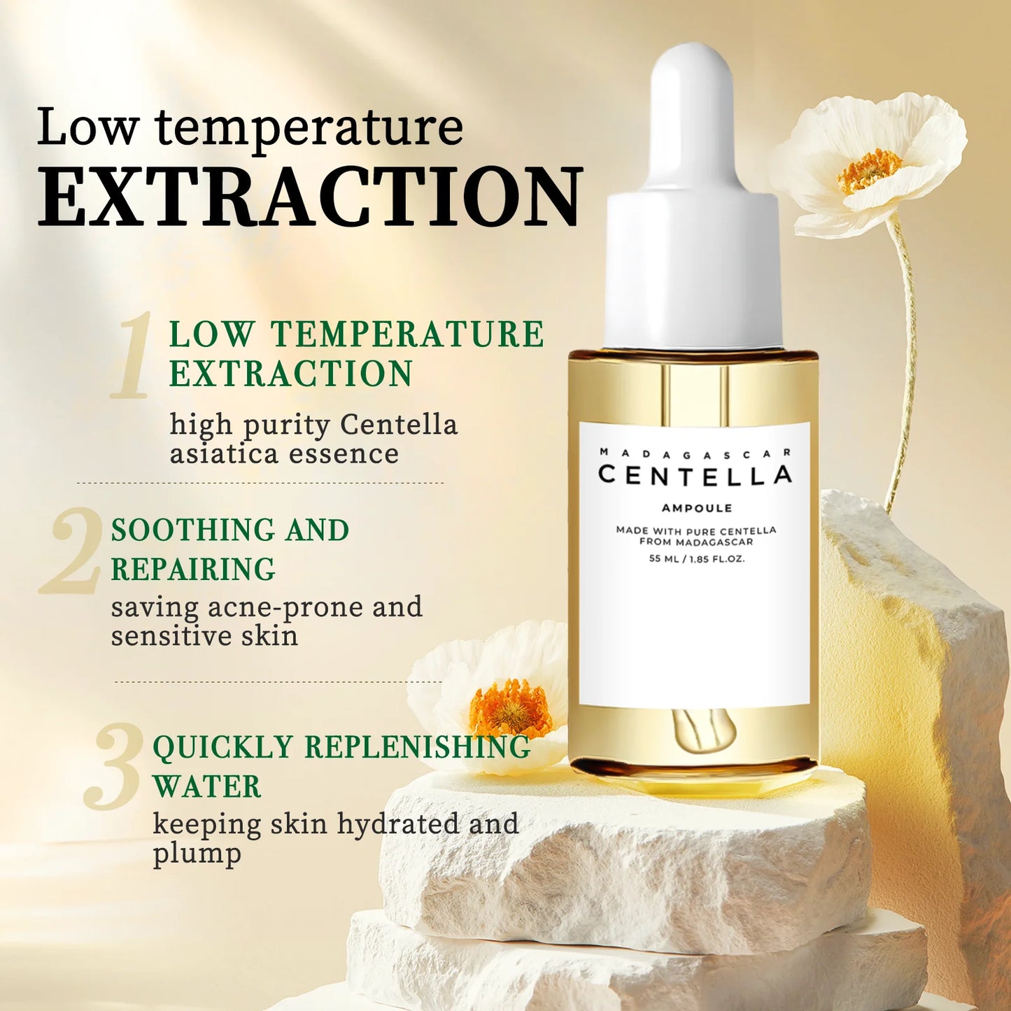 Centella Asiatica Brightening Serum – Calming, Acne Care & Dark Spot Repair