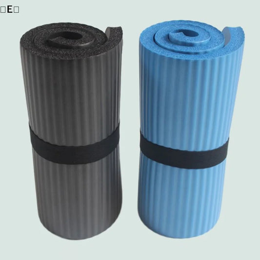 〔E〕Multi-functional Yoga Knee Pad Gym Equipment Foam Portable Flat Belly Wheel Pad Anti-sweat Folding Yoga Mat Workout Sports