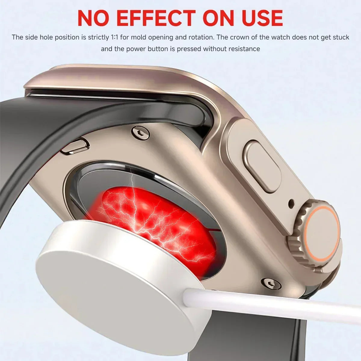 Change To Ultra Case for Apple Watch 46mm 45 44 40 41 42mm Hard PC Front Rear Bumper iwatch 10 987 SE 654 Screen Protector Cover