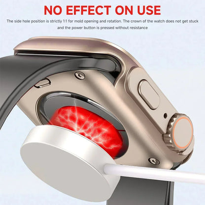 Change To Ultra Case for Apple Watch 46mm 45 44 40 41 42mm Hard PC Front Rear Bumper iwatch 10 987 SE 654 Screen Protector Cover