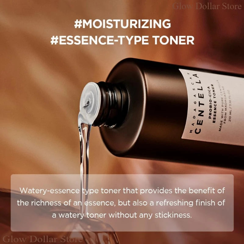 Korean Madagascar Centella Probio-Cica Essense Toner Facial Moisturizing Toner Nourishing Barrier Korean Skin Care Products