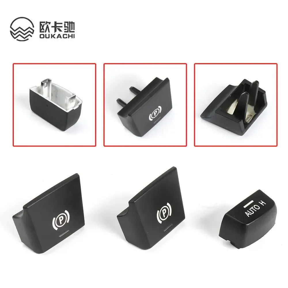 Electronic Parking Brake Switch Cover – Auto P Button Trim for BMW 5, 7, X3, X4, X5 & X6 Series