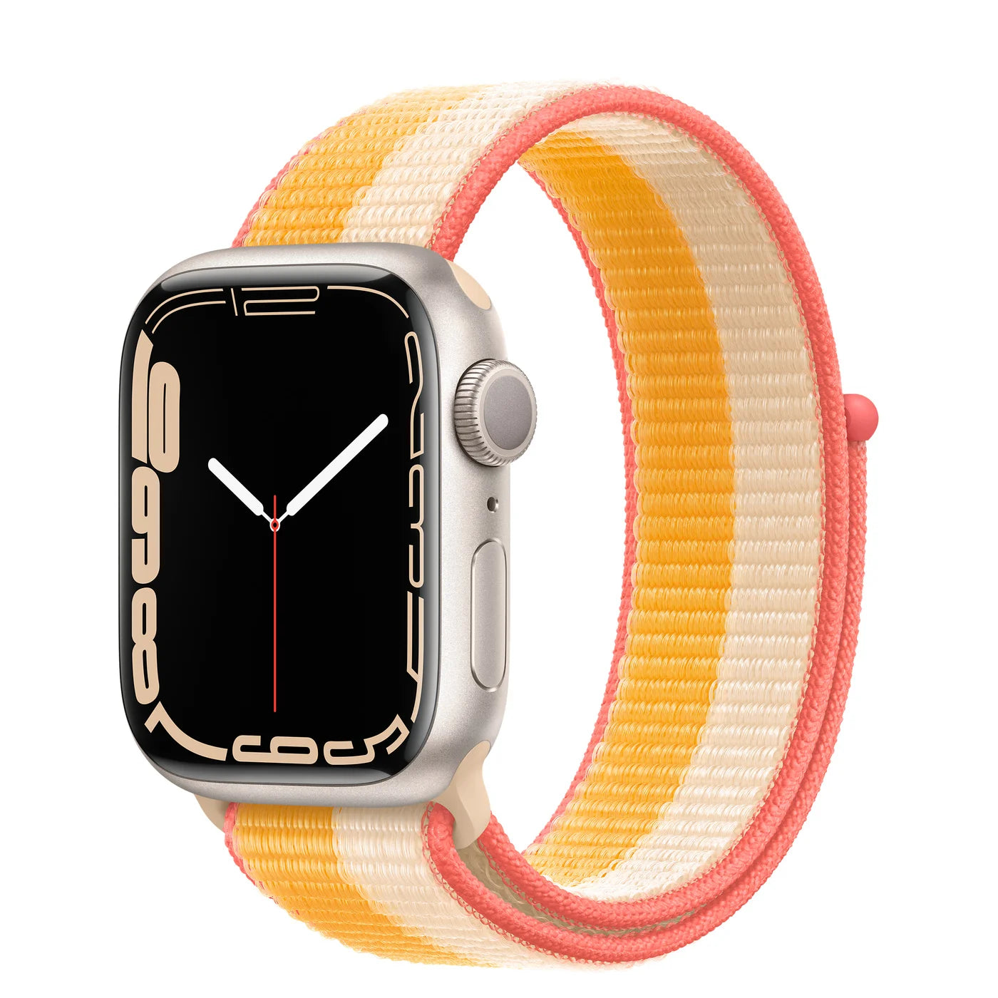 Nylon Loop Strap for Apple Watch Band 46mm 44mm 40mm 42mm 45mm 41mm 49mm 44 mm Bracelet iWatch Series Ultra 2 11 10 9 SE 7 6 5 4