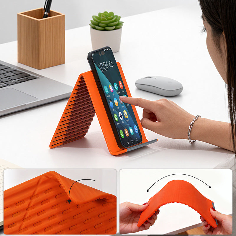 Foldable Phone & Tablet Holder (Adjustable Stand)