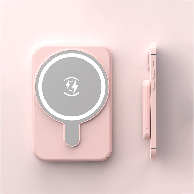 Mini Magnetic Power Bank 5000mAh (Wireless Fast Charging)