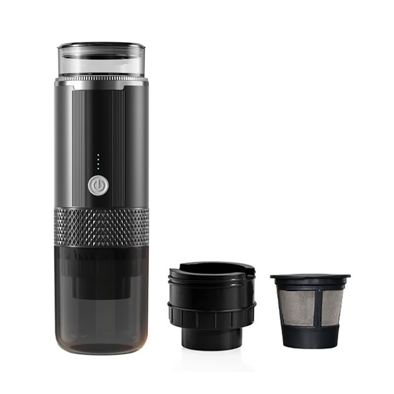 Portable Capsule Coffee Machine (Rechargeable Travel Espresso Maker)