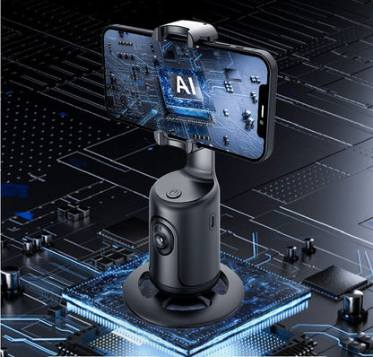 360° Auto Face Tracking Phone Holder (AI Smart Tripod)